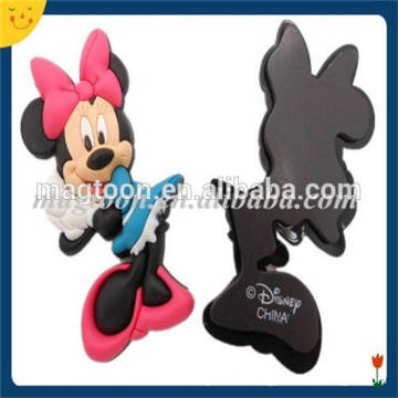 3D soft pvc cute magnet mouse